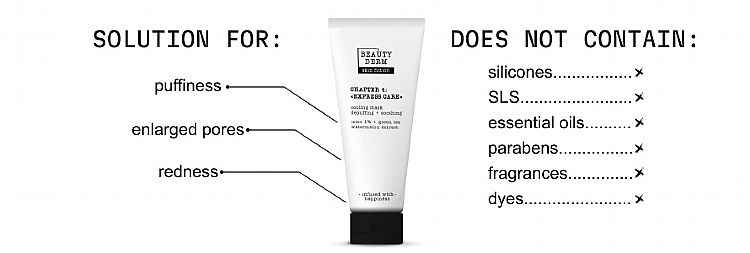 面膜 臉部保養 BEAUTYDERM 臉部保養 清涼 臉部保養