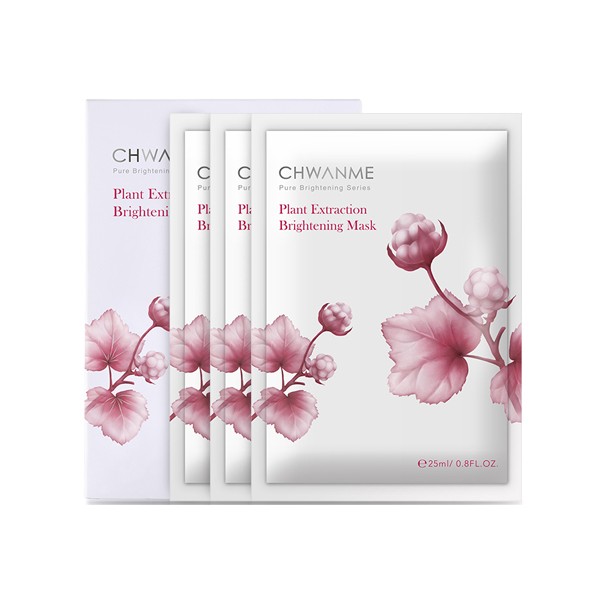 Dr.Douxi~CHWANME萃莞媄植萃淨白亮顏面膜(3片入盒裝)
