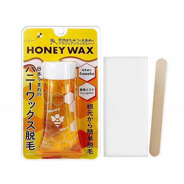 Kracie 葵緹亞~epilat脫毛美體沙龍蜂蜜蠟(140g)  內附脫毛貼片20枚