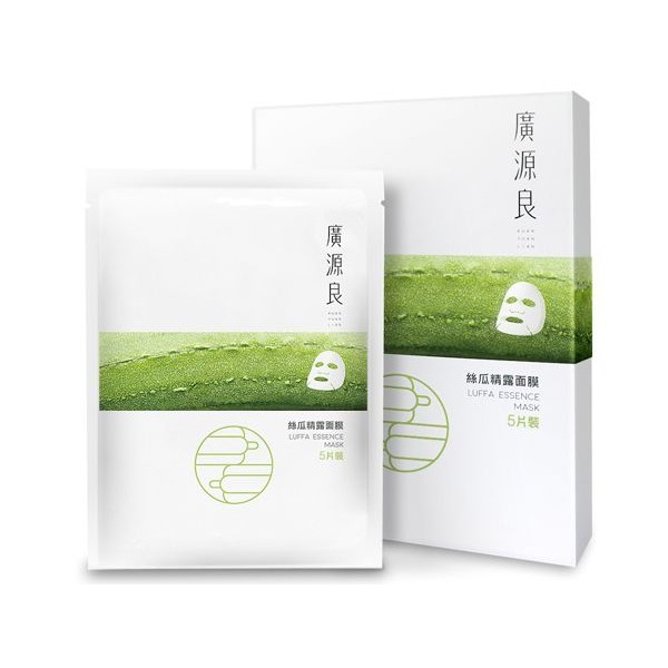廣源良~絲瓜精露面膜(5片入)