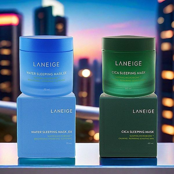 LANEIGE 蘭芝~水亮補水睡美人晚安凍膜(升級版)70ml／CICA積雪草晚安凍膜(60ml) 款式可選