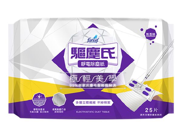 驅塵氏~靜電除塵紙(25張入)