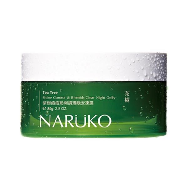 NARUKO~茶樹痘痘粉刺調理晚安凍膜(80g)
