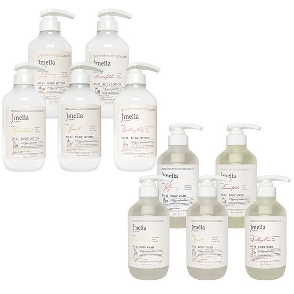 韓國 jmella~香氛沐浴乳／香氛身體乳液(500ml) 款式可選