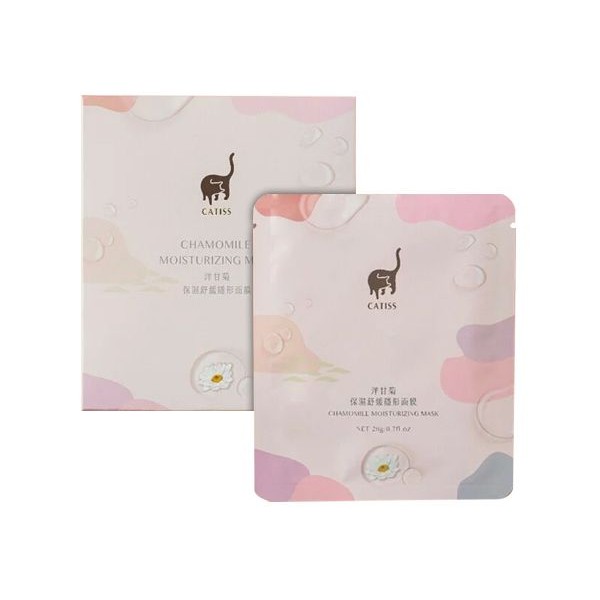 CATISS~洋甘菊保濕舒緩隱形面膜(6入)