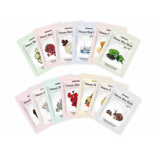 韓國 FOODAHOLIC~自然肌膚面膜(23ml／單片) 款式可選 最新升級版面膜
