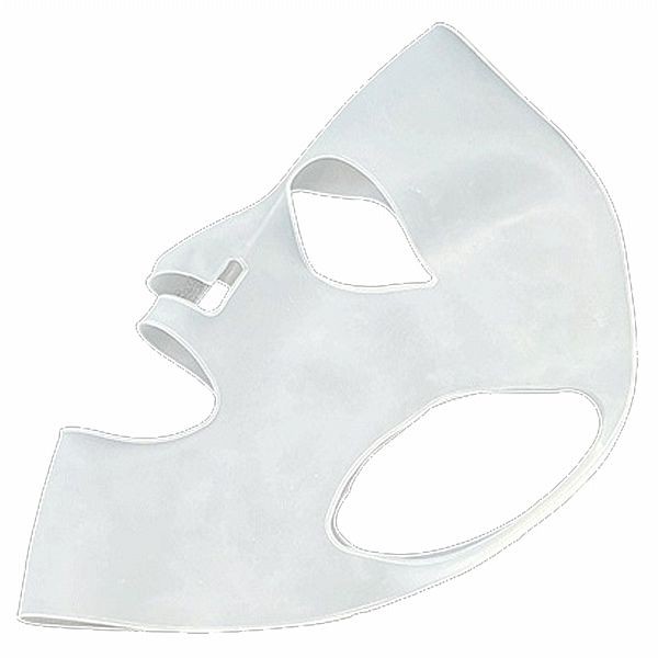 矽膠面膜／掛耳防脫落面膜罩(透明色)1入