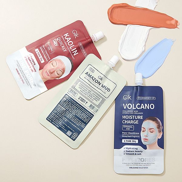 GIK~亞馬遜白泥面膜／高嶺土／火山泥塗抹式毛孔清潔面膜(30g) 款式可選