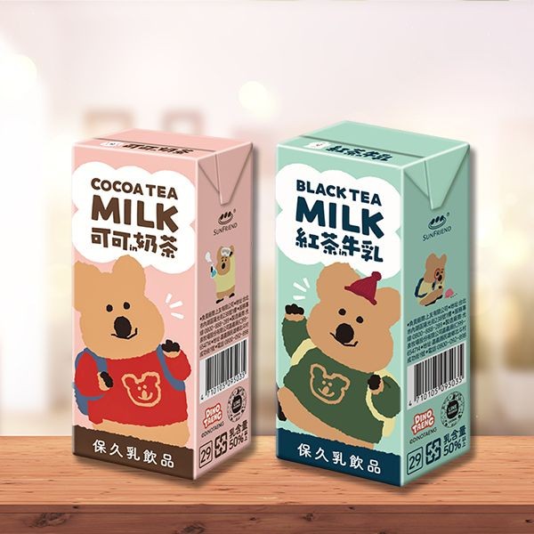 SF~DINOTAENG(紅茶牛乳/可可奶茶)200ml 款式可選