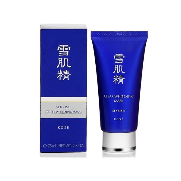 Kose 高絲~雪肌精 淨白黑面膜(76ml)